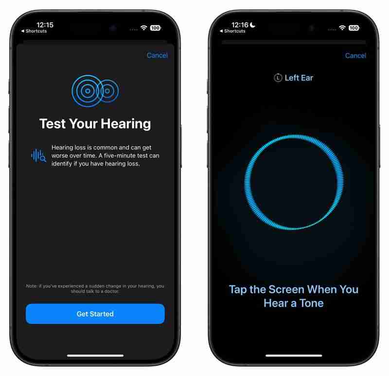 iOS 18.1: Take a Hearing Test With AirPods Pro 2