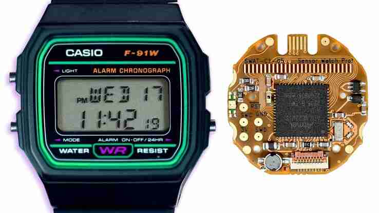 Sensor Watch Pro hackable ARM microcontroller for Casio watches now crowdfunding