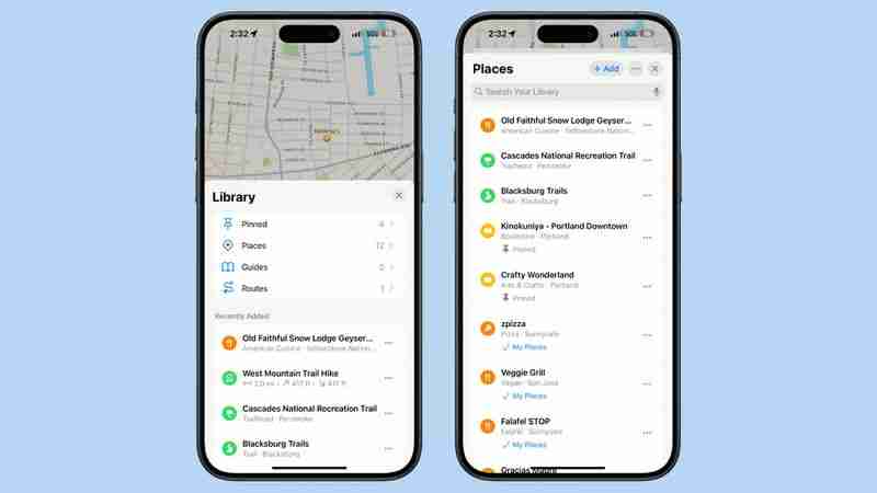 iOS 18: Use New Library and Notes Features in Apple Maps