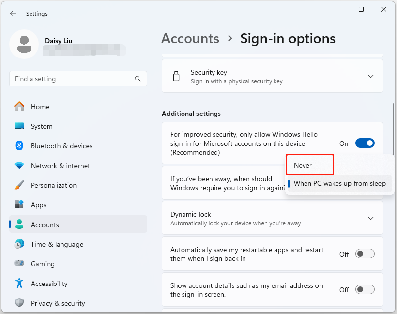 How to Disable Password After Sleep on Windows 11? 4 Ways!