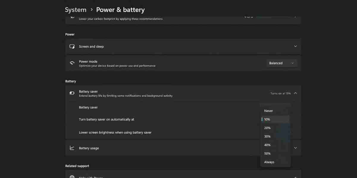 I Changed These 10 Windows 11 Settings to Maximize My Laptop\'s Battery Life