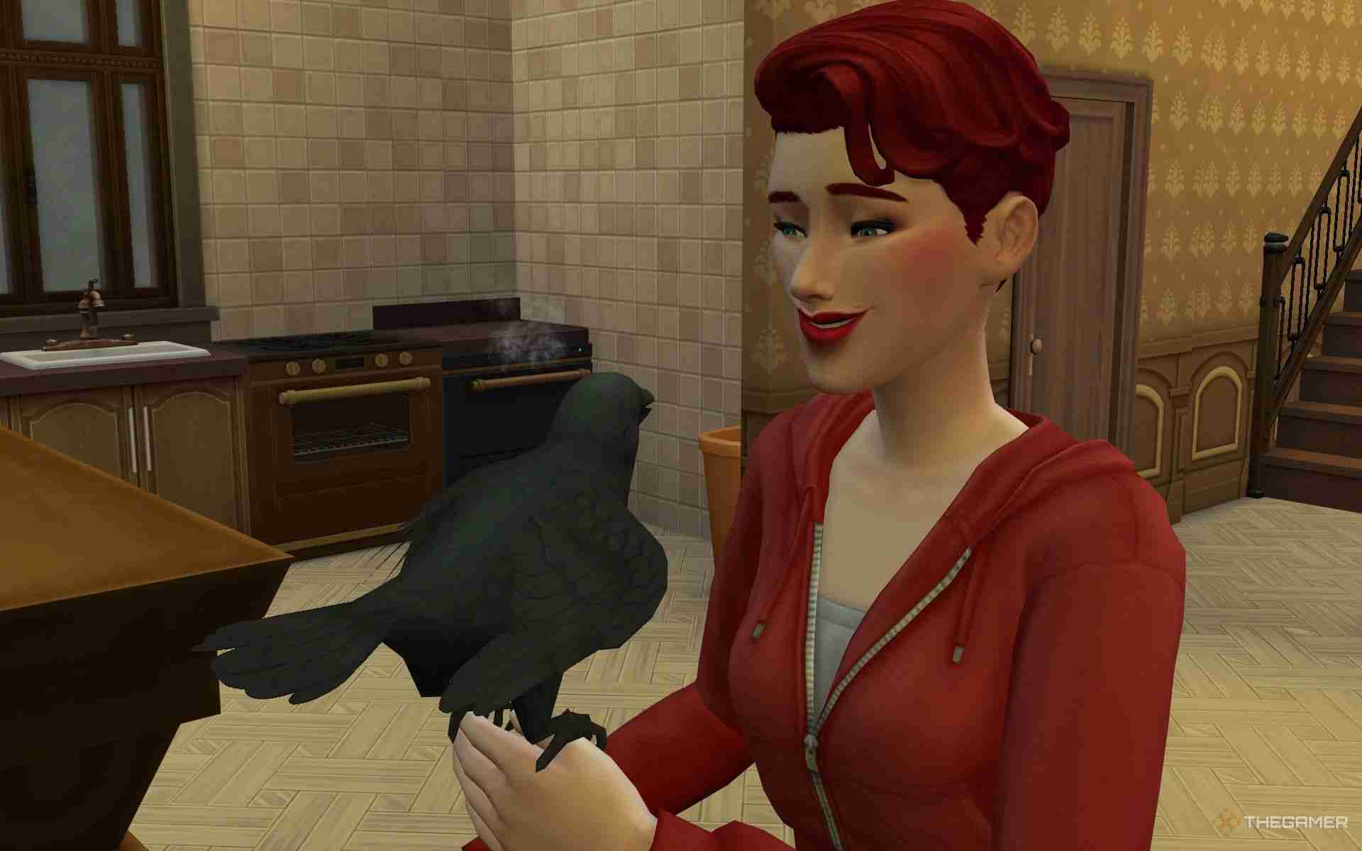 The Sims 4: Life & Death - How To Keep A Pet Crow