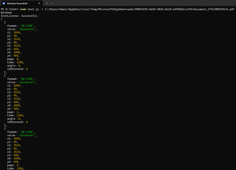 How to Insert Barcodes into a PDF Document with HTMLnd JavaScript