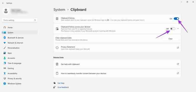 How to Fix Broken Clipboard History in Windows 11